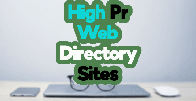 high pr web directories list